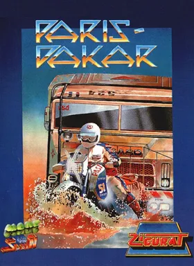 Paris Dakar 1990 box cover front